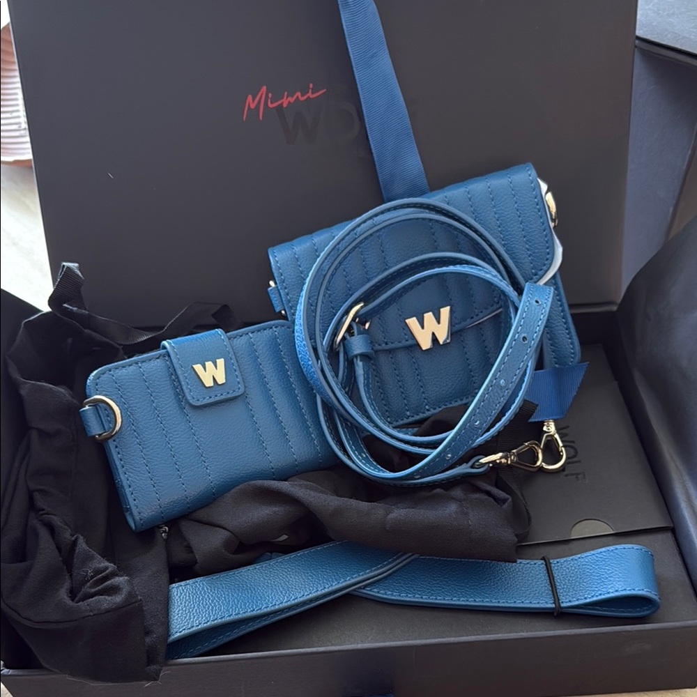 WOLF Blue Women's Bag Set